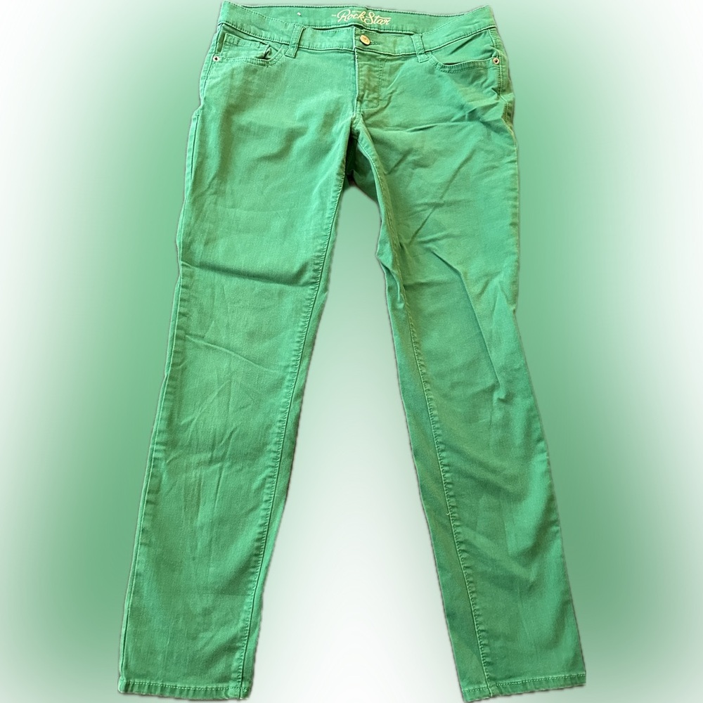 Old Navy Women's Green Skinny Jeans